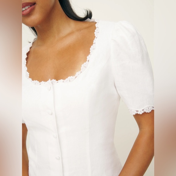 Reformation Anabella Linen Dress - Picture 5 of 9